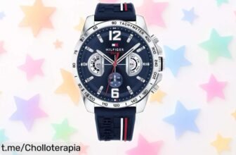 Elegante reloj Tommy Hilfiger para hombre con 3 subesferas a precio rebajado, aprovecha este super chollo y luce un estilo único sin pensar en el pasado.