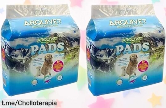 Empapadores Arquivet Pads para perros a un precio rebajado, ideal para mantener todo limpio y disfrutar más momentos felices con tu peludo. ¡No dejes pasar esta oferta!
