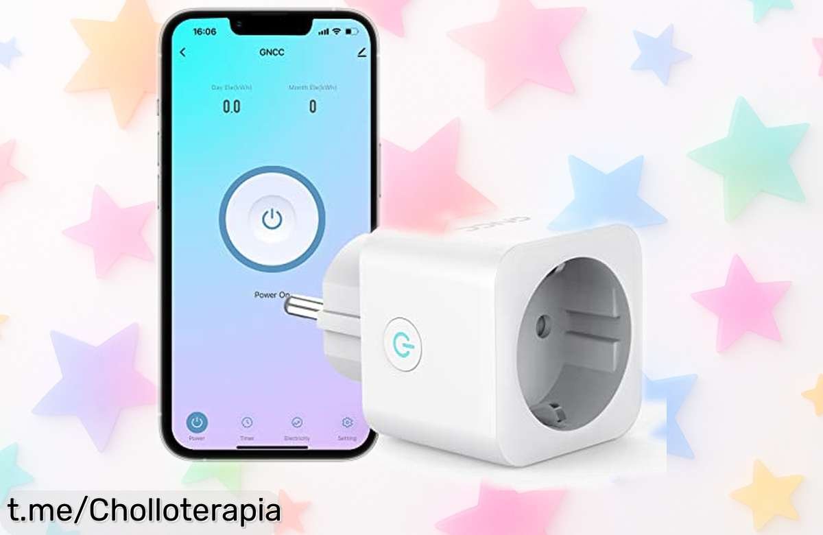 Enchufe inteligente Wifi Rebajado: controla todo desde tu móvil y voz, ¡aprovecha este super chollo que simplificará tu vida al instante!