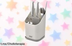 Escurridor de cubiertos Joseph Joseph: la solución perfecta para tu cocina, ahora a precio rebajado. Hazla más segura y ordenada, ¡no esperes o te quedarás sin él!