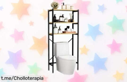 Estante superior para baño Magic Select: organiza tu espacio con estilo y aprovecha este super chollo a precio rebajado ¡No te quedes sin el tuyo, actúa ya!