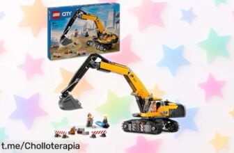 Excavadora LEGO City 60420: un chollazo con descuento brutal que hará feliz a tu peque ¡No dejes pasar esta oferta, corre antes de que se agoten!