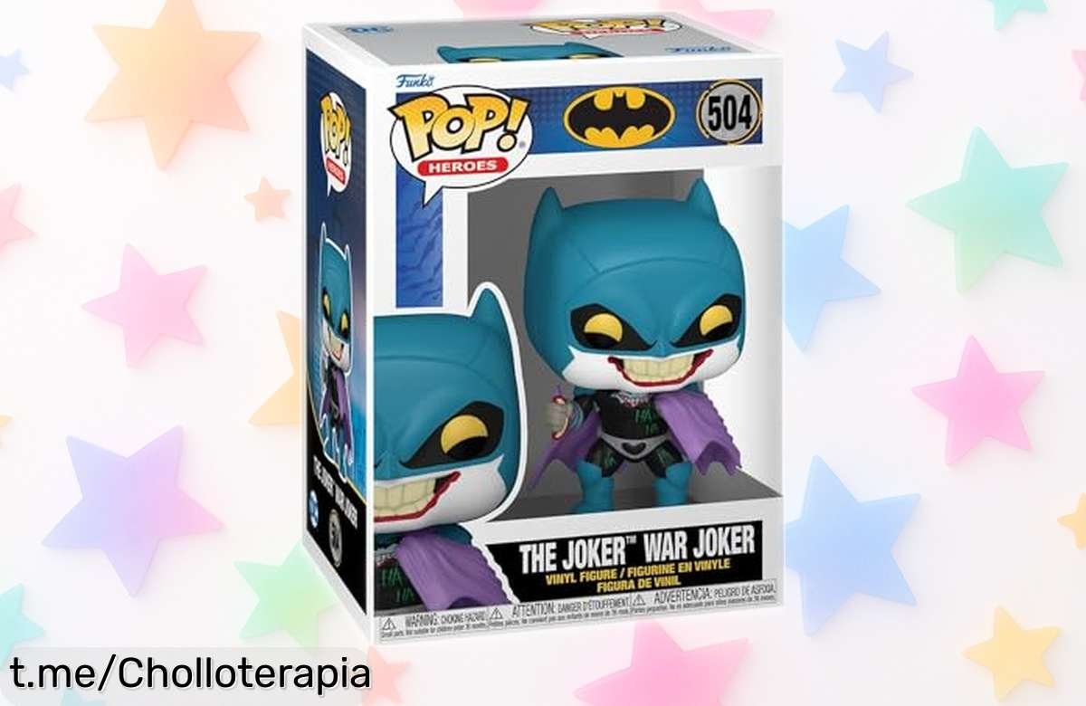 Figura Funko Pop! Batman WZ The Joker de vinilo a precio rebajado, un regalo único para fans y coleccionistas. ¡Aprovecha que quedan pocas unidades y no te lo pierdas!
