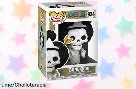 Figura Funko Pop! Brook de One Piece, espectacular a precio de ganga. ¡Este super chollo limitado hará brillar tu rincón y calentar tu corazón, cógelo ya antes de que se agote!