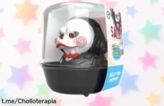 Figurita mini TUBBZ de Saw, Billy The Puppet en pato de goma: ¡super chollo para fans y un regalo original que no te puedes perder! Aprovecha esta oferta divertida ya.