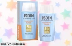 Fotoprotector ISDIN Fusion Water Wet Skin Oil Free SPF50+: disfruta de un super chollo que cuida tu piel sin grasa, ¡aprovéchalo antes de que se acabe y siente la tranquilidad hoy!