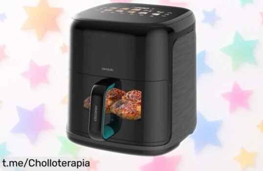 Freidora de aire Cecotec Smokin'Prime 6500: potencia y funciones que harán volar tu cocina a un precio rebajado, ¡aprovecha este super chollo antes de que desaparezca!