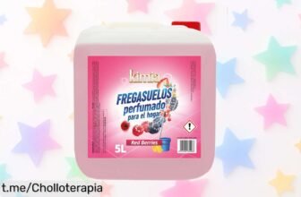 Friegasuelos Kimia Red Berries 5L a precio loco: transforma tu hogar en un oasis de frescura. ¡Aprovecha este chollo antes que se acabe y disfruta la limpieza!
