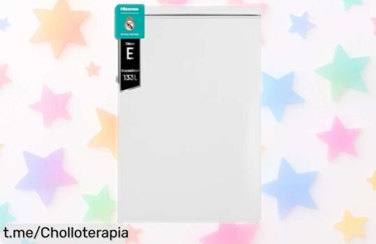 Frigorífico Hisense RL170D4BWE con iluminación LED y puerta reversible a un precio rebajado, frescura máxima para tus alimentos ¡No lo dejes pasar, corre antes que se agote!