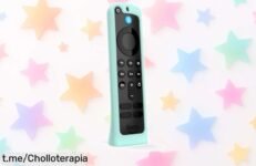 Funda vertical para mando Alexa 2024 que brilla en la oscuridad y se mantiene de pie, ¡aprovecha el precio rebajado antes de que desaparezca y alegra tu hogar ya!