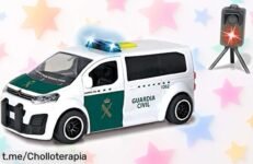 Furgoneta Citroën Guardia Civil Dickie Toys con luces y sonidos reales, ¡un súper chollo a precio rebajado que hará felices a los peques! Corre, que vuelan y no querrás quedarte sin la tuya.