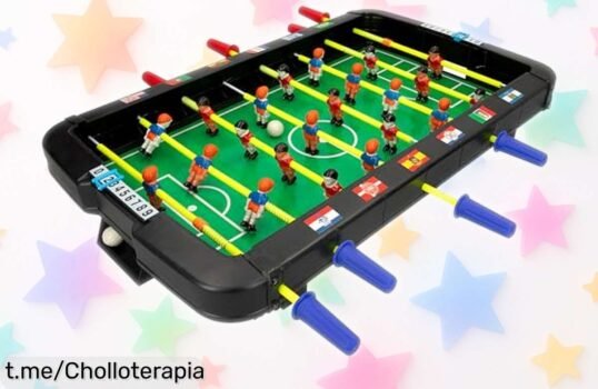 Futbolín COLORBABY CB Games para niños, diversión asegurada a precio rebajado ¡Disfruta de retos en familia y mejora tu destreza ahora mismo!