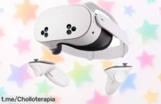 Gafas de realidad mixta compactas con potencia doble y 3 meses gratis en Meta Horizon: ¡Aprovecha esta rebaja explosiva para momentos memorables en familia!