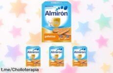 Galletitas Almirón para peques con vitaminas y hierro ahora a precio loco, ¡no dejes pasar este super chollo! Llévalas ya y despierta su alegría e imaginación.