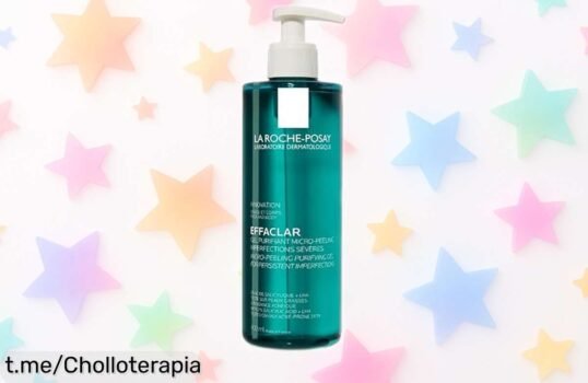 Gel purificante La Roche Posay para piel con acné, ¡súper chollazo que no puedes dejar escapar! Luzca una piel radiante y sin marcas antes de que se agoten.
