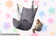 Hamaca de exterior para patio y jardín que soporta hasta 150 kg, montaje fácil y estabilidad total ¡Esta oferta vuela! No te quedes sin la tuya y relájate al máximo en casa.