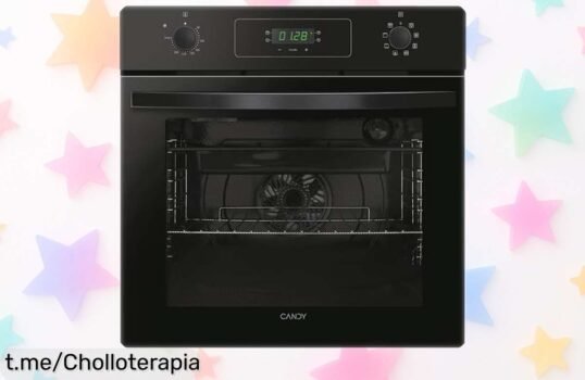 Horno multifunción Candy Idea FIDCP N615 L a precio rebajado, ideal para disfrutar cocinando sin líos ¡Aprovecha este super chollo antes de que se acabe!