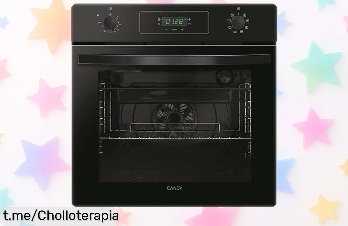 Horno multifunción Candy Idea FIDCP N615 L a precio rebajado, ideal para disfrutar cocinando sin líos ¡Aprovecha este super chollo antes de que se acabe!