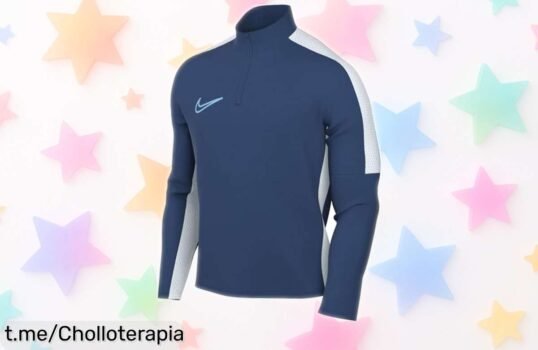 Impresionante camiseta deportiva Nike M Nk DF Acd23 Dril Top BR en azul, ahora con precio rebajado. No dejes pasar esta oportunidad de brillar y moverte sin límites.