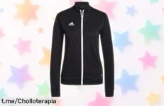 Impresionante chaqueta deportiva adidas Entrada 22 para mujer en negro, ahora a un precio rebajado que volará ¡No dejes pasar la oportunidad de lucir espectacular y sentirte increíble!