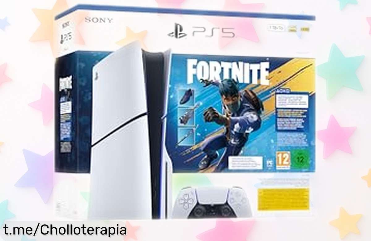 Impresionante consola PlayStation 5 con 1TB y bundle Fortnite a un precio rebajado que no puedes dejar escapar, ¡hazte con ella antes de que se agote!
