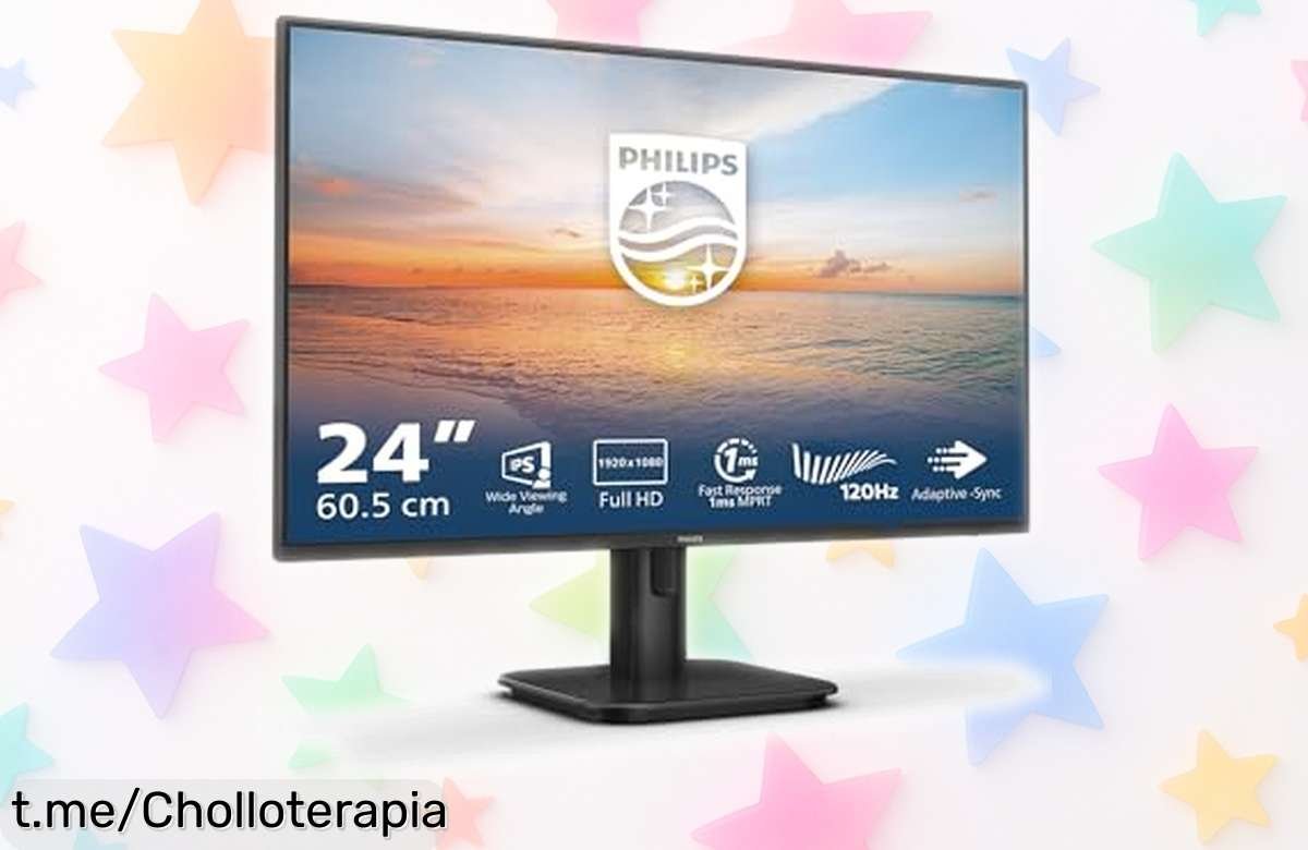 Impresionante monitor Philips 24E1N1100A de 24 pulgadas: calidad de imagen y sonido integrados, ¡aprovecha este ofertón antes de que desaparezca!