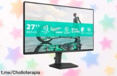 Impresionante monitor Philips de 27 pulgadas, imagen ultra fluida a 144 Hz y HDR10 - ¡rebajado por tiempo limitado! Disfruta colores vivos sin cortes. Tu pantalla ideal para juegos y pelis te espera, no lo dejes escapar.