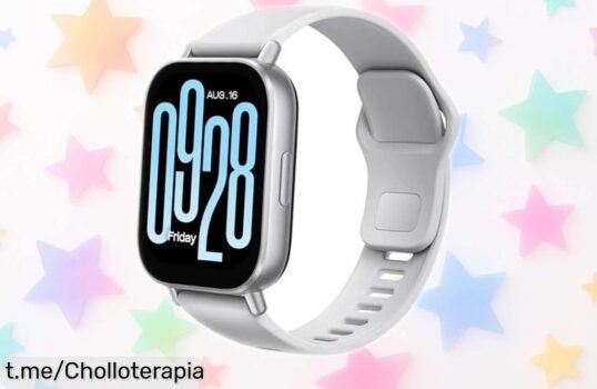 Impresionante reloj inteligente Xiaomi Redmi Watch 5 Active con pantalla de 2” y batería para que nunca te falte energía ¡Aprovecha este precio rebajado antes de que se acabe!