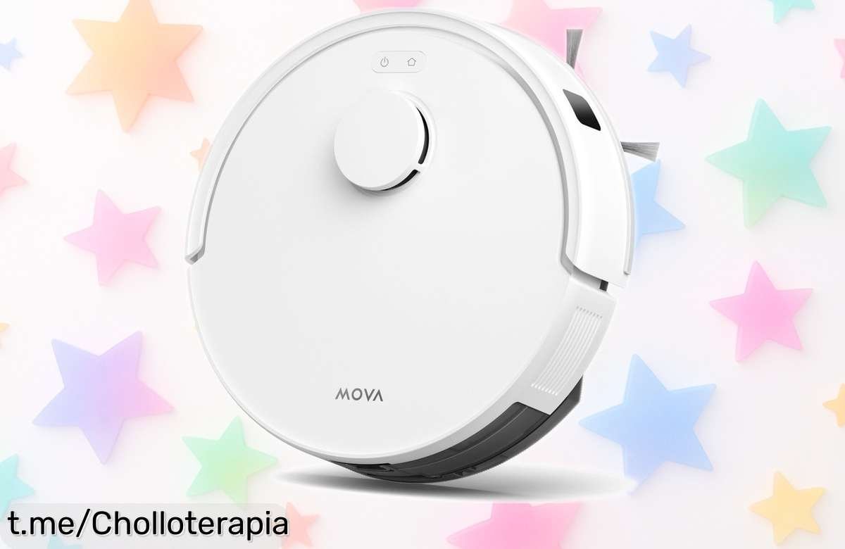 Impresionante robot aspirador Mova E20 2 en 1 con vaciado automático a precio BLACK FRIDAY, ¡no dejes pasar esta locura y disfruta del tiempo libre sin ensuciar!