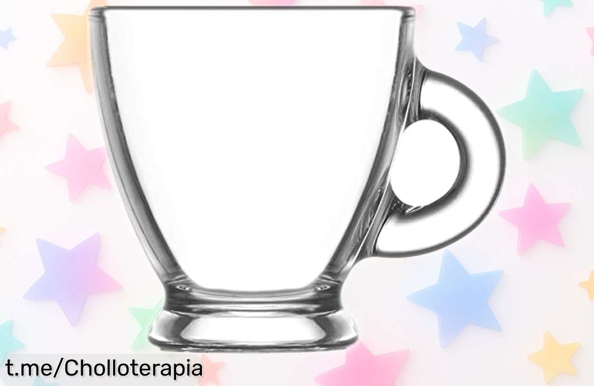 Impresionante set de 6 tazas de cristal Acan a precio rebajado, perfectas para disfrutar momentos únicos con tu café o té. ¡Consíguelas antes que se acaben!