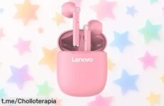 Impresionantes auriculares Bluetooth Lenovo: 20 horas de música por un precio rebajado que no puedes dejar escapar, siente cada ritmo como nunca antes ¡aprovéchalo ya!