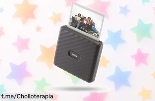 Impresora Instax Link Wide para móvil con más de 30 plantillas y códigos QR ¡rebajada! Conviértete en el creador de recuerdos únicos antes que se acabe esta oferta irresistible.