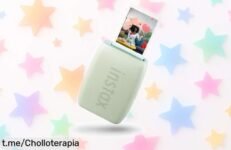 Impresora fotográfica Instax Mini Link 3 en verde salvia, ¡rebaja increíble para que captures tus momentos! No dejes pasar esta oportunidad única antes de que se agoten.