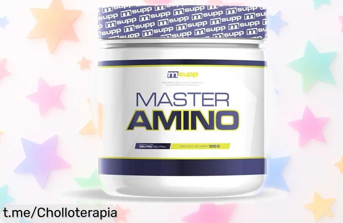 Impulsa tu energía y recuperación con Aminoácidos Esenciales Master Amino de MM Supplements a un precio rebajado, ¡un super chollo que no puedes dejar escapar!