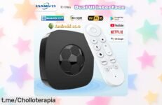 Increíble Smart TV Box Android con 8GB de RAM que vuela, disfruta del cine y Google en casa por un precio loco ¡No te pierdas esta oferta limitada!