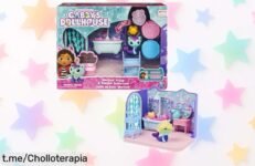 Increíble baño de Sirégata de Gabby’s Dollhouse con figuras y sorpresas a un precio rebajado que no verás dos veces ¡Haz felices a los peques ya, corre que vuelan!