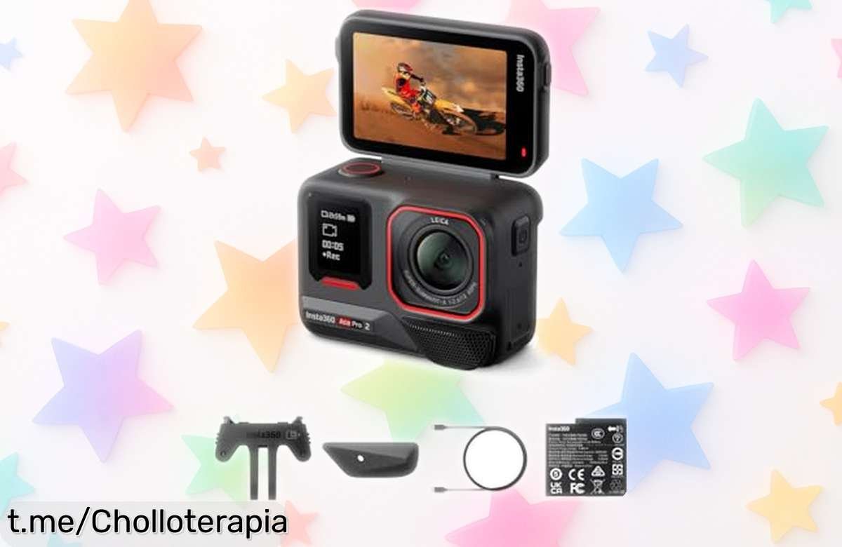 Increíble cámara de acción 8K con tecnología Leica y audio superior, ¡super chollo sólo por tiempo limitado! No te quedes sin la tuya y captura cada aventura a lo grande.