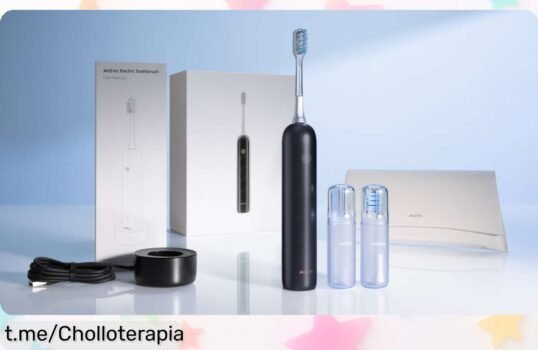 Increíble cepillo eléctrico Mova Fresh con cabezal 3 en 1 y sensor de presión, ahora a precio loco para que luzcas una sonrisa radiante sin preocupaciones. ¡No te quedes sin él!