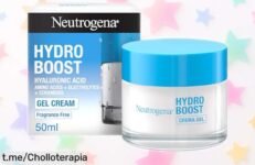 Increíble crema gel hidratante Neutrogena Hydro Boost con ácido hialurónico, ahora a un precio loco. Tu piel merece ser feliz, ¡aprovéchalo antes de que se agote!