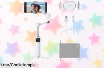 Increíble estabilizador Insta360 Flow 2 para smartphone, ¡ahora a un precio loco! Captura momentos espectaculares y sorprende a todos antes de que se agote este super chollo.