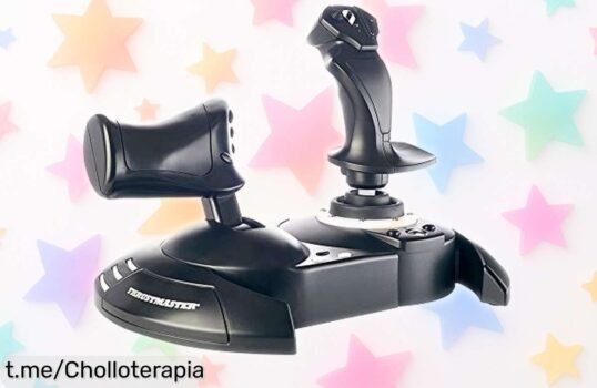 Increíble flight stick Thrustmaster para Xbox y PC, ¡super chollo a precio rebajado! No dejes escapar esta oferta limitada y lleva tus simuladores al siguiente nivel.