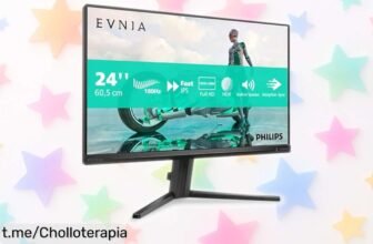 Increíble monitor Philips 24” 180Hz Fast IPS con velocidad de 0,5 ms y HDR10 a precio rebajado ¡No te quedes sin el tuyo, disfruta cada segundo ahora!