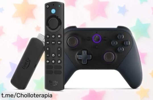 Increíble pack para juegos en streaming con Fire TV Stick 4K Max y mando Luna a precio loco; accede rápido a tus videojuegos favoritos y transforma tu diversión, ¡aprovéchalo ya!