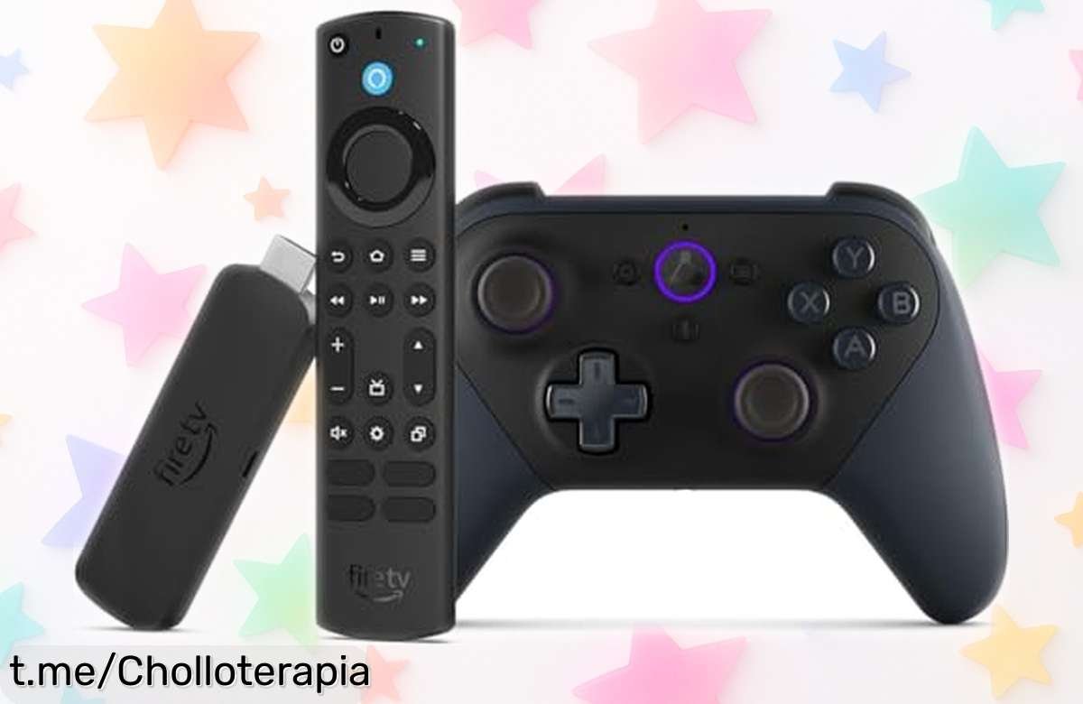 Increíble pack para juegos en streaming con Fire TV Stick 4K Max y mando Luna a precio loco; accede rápido a tus videojuegos favoritos y transforma tu diversión, ¡aprovéchalo ya!