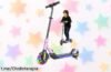 Increíble patinete eléctrico plegable para niños con luces brillantes y velocidad de hasta 16 km/h. ¡Aprovecha este super chollo y deja que la diversión no pare!