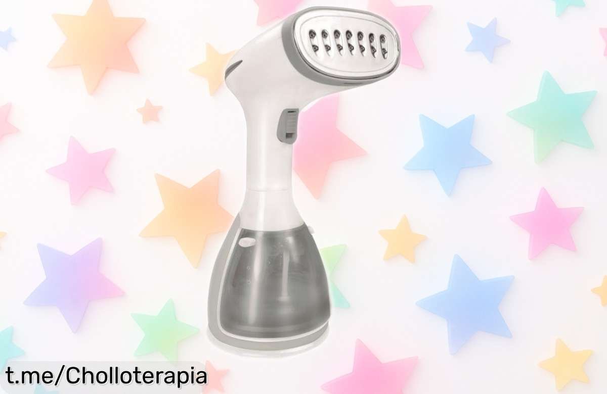 Increíble plancha de vapor vertical Jocca que calienta en 45 segundos y elimina arrugas + olores, ¡rebajado a precio loco! Dale un aire nuevo a tu ropa, aprovecha este súper chollo ya mismo.