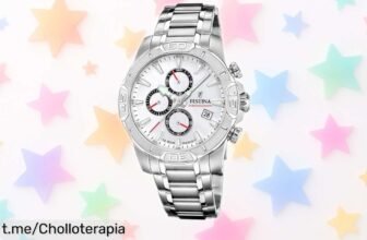 Increíble reloj Festina F20704/1 para hombre, diseño atemporal y súper resistente, ahora a precio rebajado ¡Hazlo tuyo antes de que se agote!