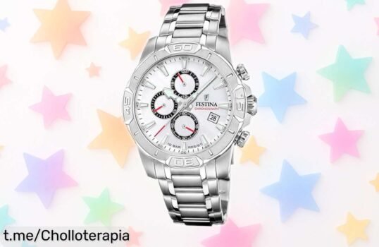 Increíble reloj Festina F20704/1 para hombre, diseño atemporal y súper resistente, ahora a precio rebajado ¡Hazlo tuyo antes de que se agote!
