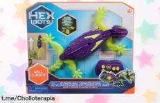 Increíble robot reptil con control remoto y luces LED que brilla en la oscuridad, ¡ahora rebajado para impresionarte! Date prisa, este chollazo vuela rápido.