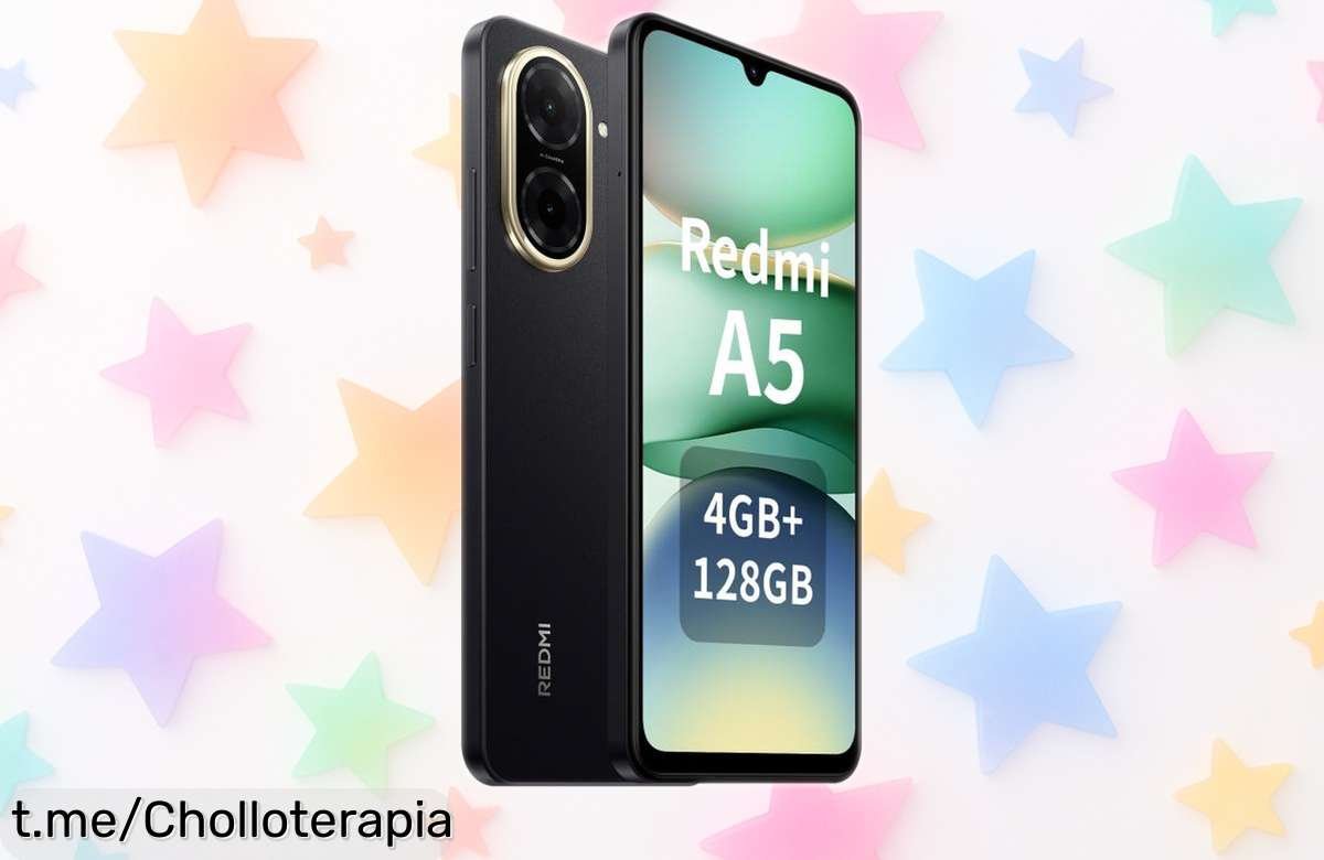 Increíble smartphone Xiaomi Redmi A5 con pantalla gigante y cámara de 32MP a precio rebajado, ¡aprovecha este super chollo antes que desaparezca!
